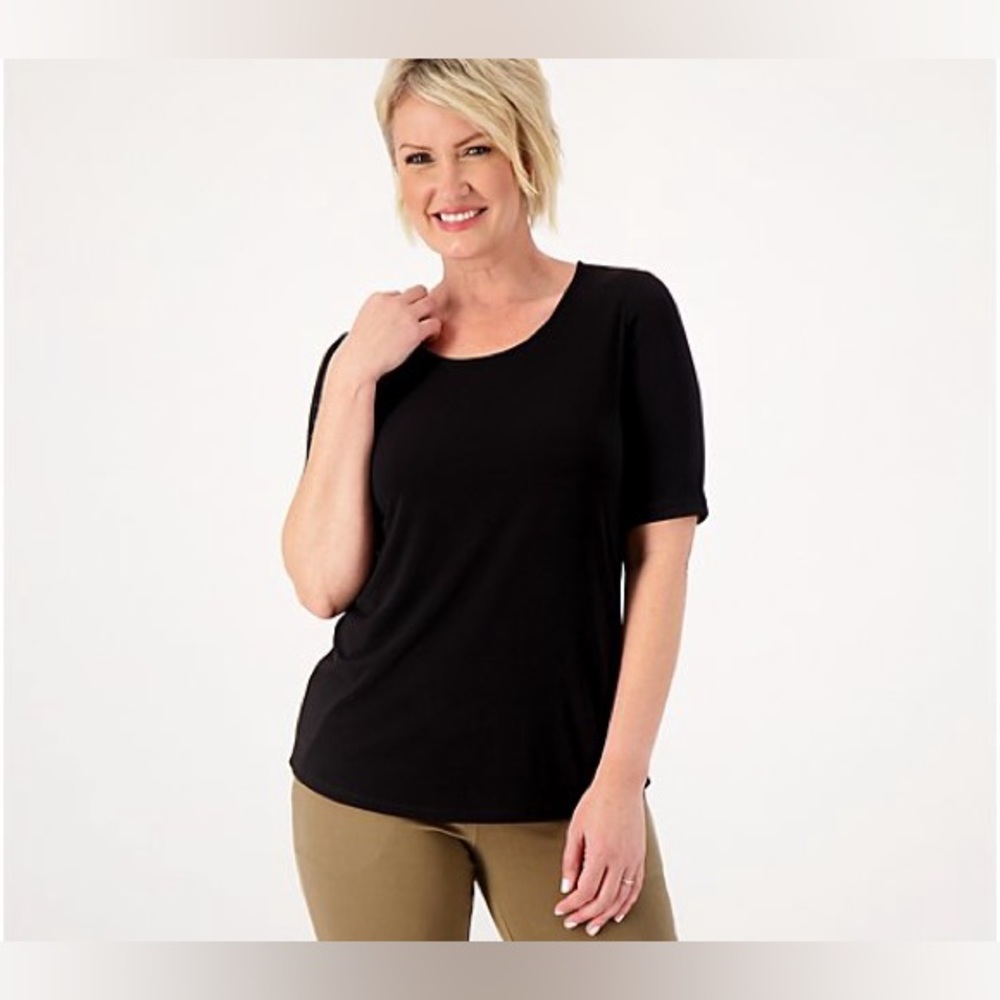 QVC’s Susan Graver Modern Essentials Reg Liquid size Large NWOT